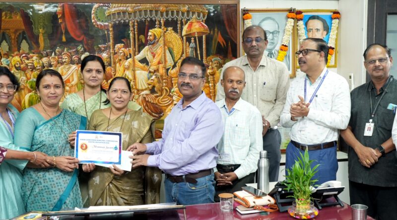 उपमहापौर शर्मिला बाबर यांच्या हस्ते हॅकेथॉन २०२५च्या विजेत्यांचा करण्यात आला गौरव