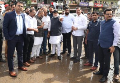 चाकण एमआयडीसीतील रस्ते व पायाभूत सुविधांची उद्योगमंत्री उदय सामंत यांनी केली पाहणी