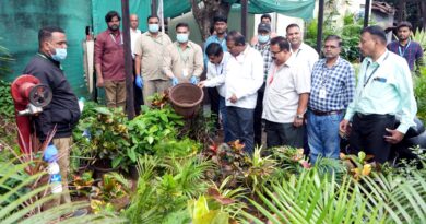 महापालिका मुख्यालयात डेंग्यू-मलेरिया प्रतिबंधासाठी तपासणी मोहीम 