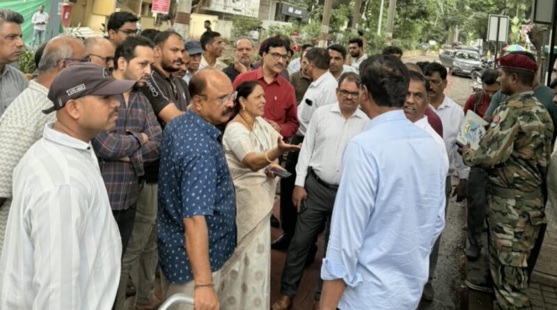 प्राधिकरण परिसरातील नागरी समस्यांचा उपमहापौर शर्मिला बाबर यांनी घेतला आढावा