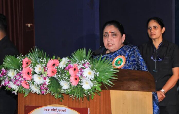 शाळांचा दर्जा अधिक उंचावणे, विद्यार्थ्यांना जागतिक स्तरावरील शिक्षणासाठी सर्वतोपरी मदत – उपमुख्यमंत्री सुनेत्रा पवार
