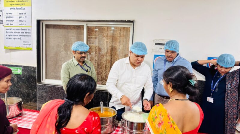 थेरगाव हॉस्पिटलमध्ये इस्कॉनतर्फे सात्विक भोजन उपक्रम सुरू