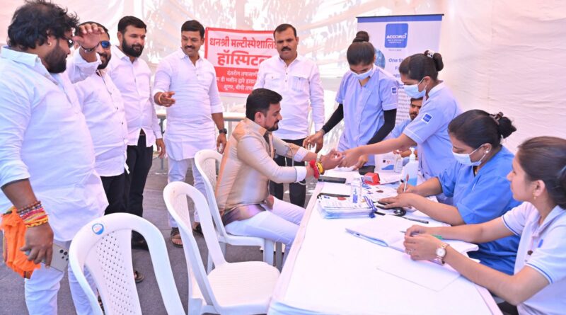 विश्वविक्रमी सोहळ्यात भाजपच्या सेवाकार्याचा जागर; पक्ष संघटनेच्या पुढाकारातून सामाजिक उपक्रम!
