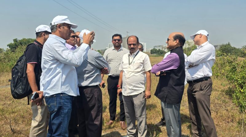 मोशीतील ‘आय.आय.एम.’ उभारणीला गती; प्रस्तावित जागेची स्थळ पाहणी