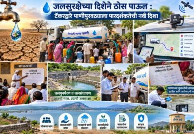 जलसुरक्षेच्या दिशेने ठोस पाऊल : टँकरद्वारे पाणीपुरवठ्याला पारदर्शकतेची नवी दिशा